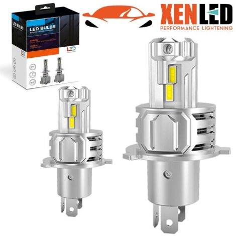 2x H4 Bi-LED Terminator5 Performance 11 000Lms réels 45W CANBUS - XENLED - SANS ERREUR (1/5)