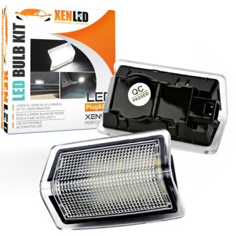 Pack 2 modules d'éclairage de portes LED MERCEDES Classe A, Classe B, Classe C, Classe E, Classe M (1/5)
