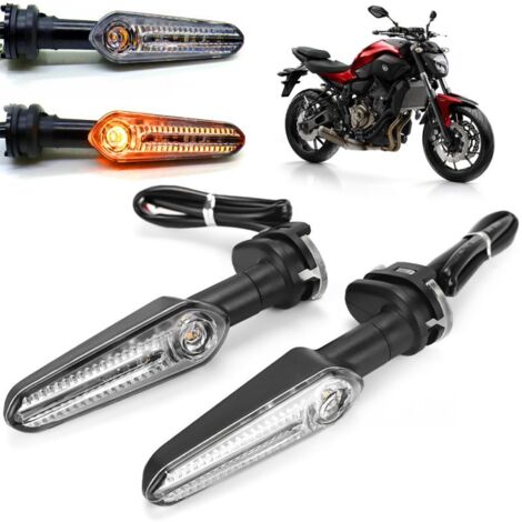 Paire Clignotant LED pour Yamaha MT07 MT09 MT10 MT25 MT03 FZ10 FZ6 XJ6