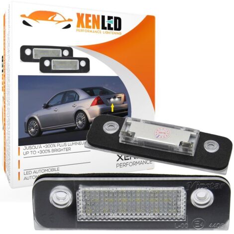 Pack modules LED éclairage plaque pour Ford Mondeo MK II (96-00) / Fiesta V / Fusion - Lumière de plaque d'immatriculation LED - (1/5)