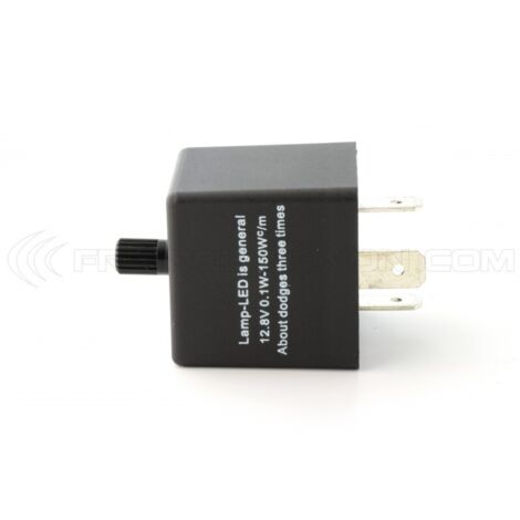 Relais CF14 JL-02 Ajustable Clignotant LED 12V Flasher Moto Voiture 12V 0.02A à 20A (1/5)
