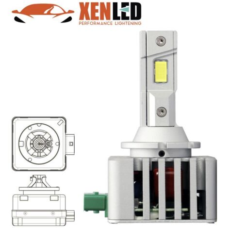 Ampoule D3S de conversion LED Plug&Play 5700Lms - V18 - 35W - Pk32D-5 - CANBUS 90%