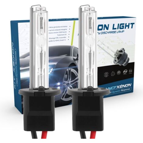 2 x H3 6000K 55W ampoule xénon hid de rechange