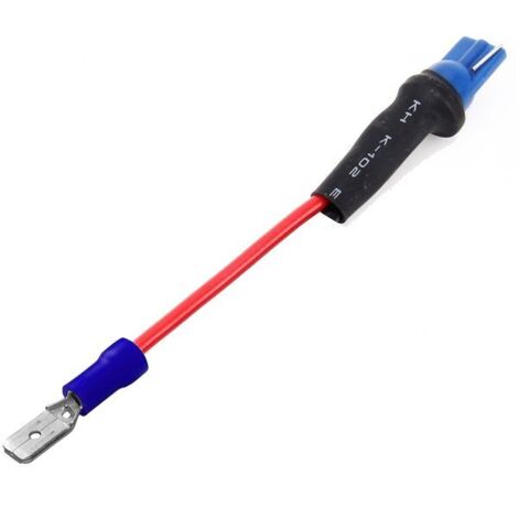 Cosse adaptateur W5W T10 pour Optique LED moto faisceau de câble veilleuse pour Phare à LED à 7 Pouces