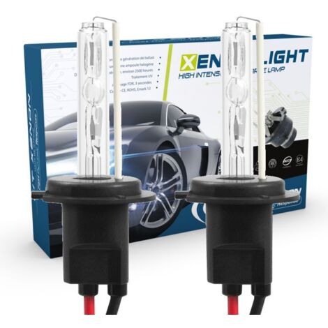 2 x ampoules H7 6000K 35W plastique longue xénon hid de rechange