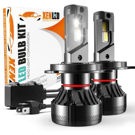 Pack Ampoules bi-LED H4 FALCON3 45W - 11 000Lms réels - Spécial Feux de route - 9-32V (1/5)