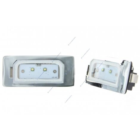 Seat Leon 5f Kit De 2 Ampoules LED C5W Pour éclairage De Plaque D' immatriculation - Blanc 6000K - Compatible Seat Altea Et XL Logo Seat Fr
