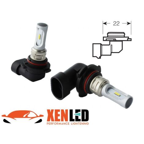 2 Ampoules LED HB4 9006 - 1600Lms - LED 1860 - Couleur Blanche - Antibrouillards ou Additionnels (1/5)