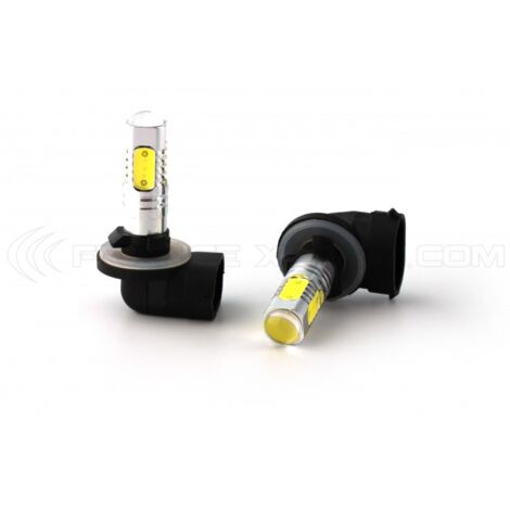 2 x Ampoules 881 H27/2 LED SMD 5 LED COB - Lampe de signalisation Blanc 12V (1/3)