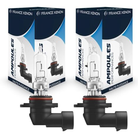 2 x Ampoules HB3 9005 65W 12V ORIGINE - FRANCE-XENON - P20d