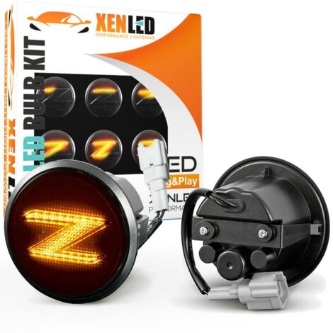 Clignotants Répétiteurs Fumés LED DYNAMIQUE DÉFILANT Nissan 370Z Z34 2009 – 2020