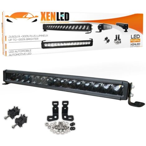 Barre LED XENLED 150W - PROFIL 21" - Homologuée R112 et R10 - 9000Lms LED OSRAM - 543mm - DROITE - PROFESSIONNELLE (1/5)