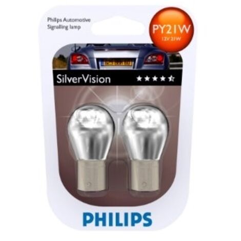 Ampoule de signalisation Philips Automotive 31117730 Silvervision PY21W 21 W 1 paire(s) V773241 (1/7)
