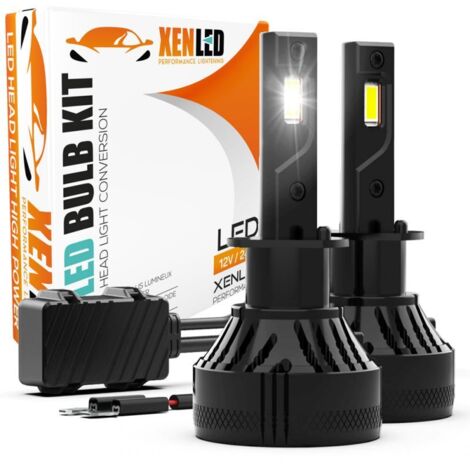Pack Ampoules LED H1 FALCON3 45W - 11 000Lms réels - Spécial Feux de route - 12V Lampes haute puissance, la paire (1/5)