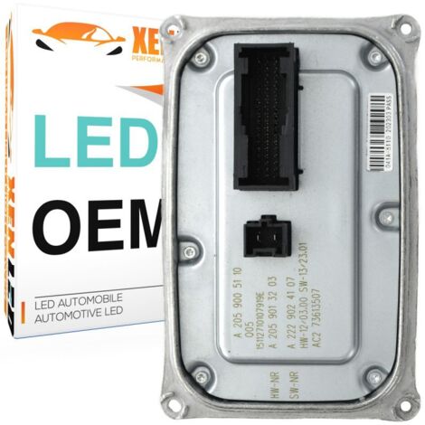 Unité de commande A2059005110 de phare à LED compatible avec Mercedes Classe C W205 - A2059006905