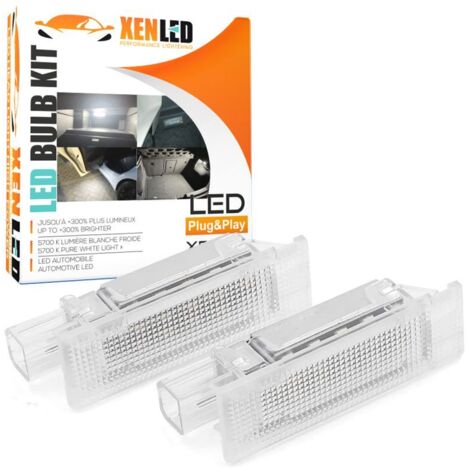 Pack 2 modules d'éclairage de portes et habitacle LED Fiat 500X, 500L (1/5)