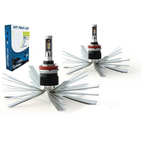 Kit LED H11 + H9 Xenled - 6000Lm - Moto - 12V/24V (1/3)