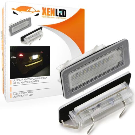 Pack modules LED éclairage plaque pour Smart Fortwo 450 & 451 (04-14) - Lumière de plaque d'immatriculation LED (1/5)
