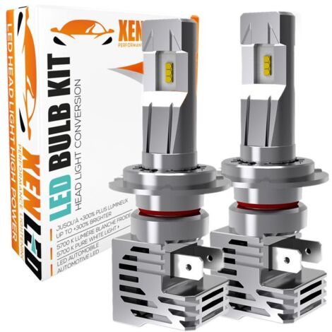 2x Ampoules H7 LED Terminator3 All-in-One 3200Lms réels CANBUS - XENLED - SANS ERREUR (1/5)