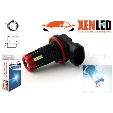 1x H11 LED 12/60V CAPTAIN Hybrid EV - 700lms - XENLED - LED Blanc Pure (1/5)