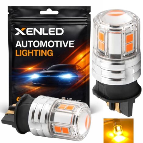 2 x AMPOULES PWY24W 12-LED ORANGE 750Lms XENLED 24W - PALLADIUM - WP3.3x14.5/4