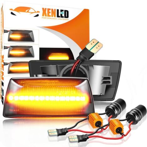 Clignotants Répétiteurs Fumés LED DYNAMIQUE DÉFILANT Chevrolet Cruze, Orlando - Clignotant - Homologué ECE