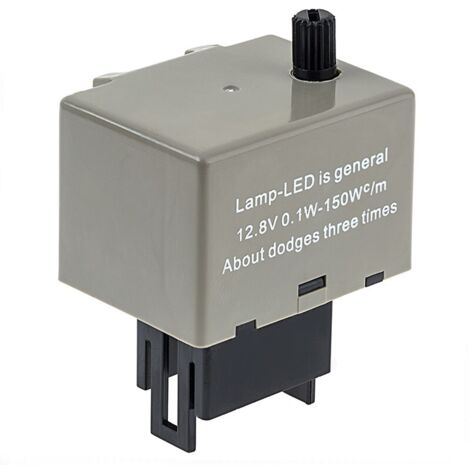 Relais CF18 81980-50030 06650-4650 LM449 AJUSTABLE Clignotant LED 12V Flasher Moto Voiture 12V 150W (1/4)