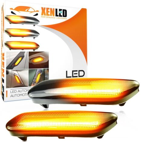 Clignotants Latéraux Défilants LED Mini Countryman R60 / Paceman R61 - Version fumés DYNAMIQUE - Homologué ECE