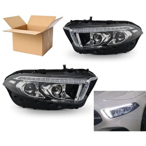 2x PHARES Avant LED MERCEDES Classe A 2019-2021 - W177 - Full LED dynamique