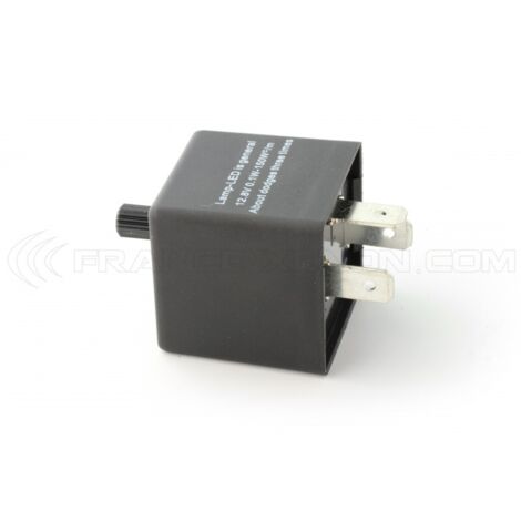 Relais CF13 JL-02 Ajustable Clignotant LED 12V Flasher Moto Voiture 12V 0.02A à 20A (1/5)