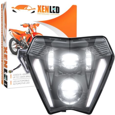 Phare LED KTM - Enduro EXC-F 350-500 & XC-W 150-300 - (2024-) - Plug&Play, étanche et homologué (1/5)