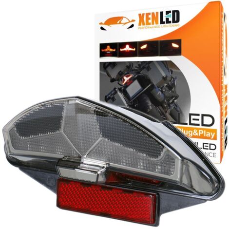 Feu Arrière LED compatible BMW F800R (2009-2016) - R1200GS Adv K25 (2006-2013) - Homologué ECE E24