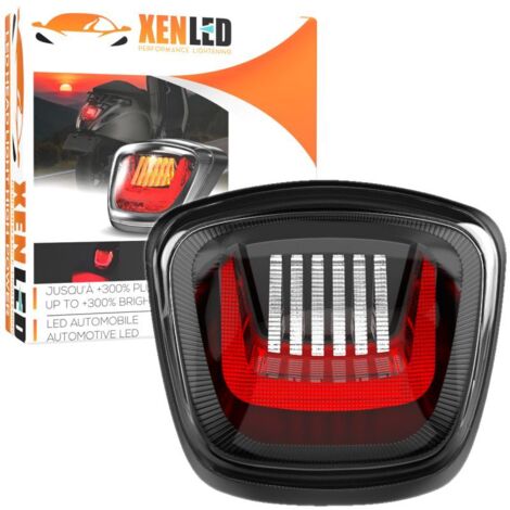 Feu Arrière LED Haute Performance pour Vespa Sprint / Primavera / GTS 150–300 (2017–2025) - XENLED - Homologué ECE