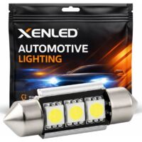 1 x LED Navette FX Racing C5W / C7W - 3 SMD DISSIPATOR CANBUS - Navette 37mm - C5W BLANC