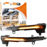 Répétiteurs LED Dynamique Seat Tarraco - Défilant Rétroviseur Homologué - Clignotant - Homologué ECE