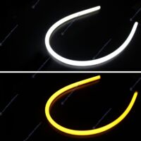 Bande DUAL LED i8 60 cm - Feux de jour LED Blanc + Orange - 12V