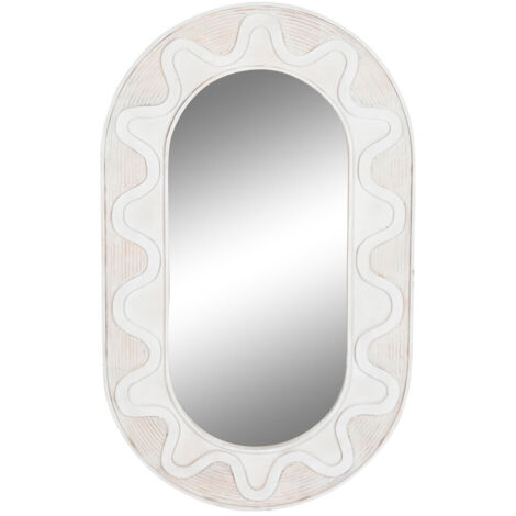 Miroir Mangue Miroir 154X4X92 Rombo Blanc (1/4)