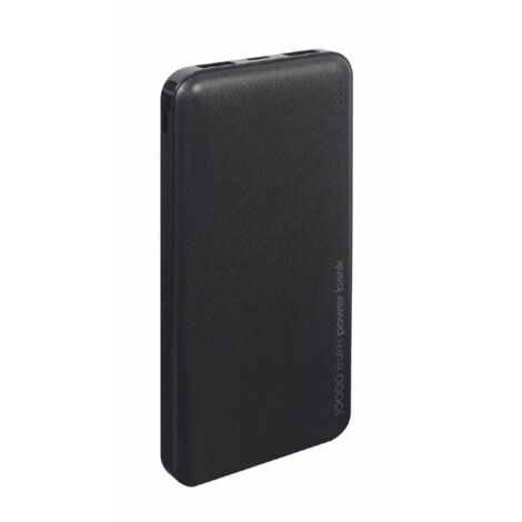 Gembird Powerbank 10000 Mah 2X USB, Noir (1/5)