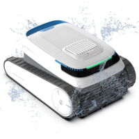 Airrobo Poolreinigungsroboter, 120 Minuten Laufzeit, Leistungsstarke Grundreinigung, Kabelloser Poolgrundsauger, Für Aufstellbecken - Grau