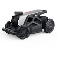 AIRSEEKERS Robot tosaerba, Installazione senza fili, Pacciamatura ultra-fine con FlowCut™, Navigazione sicurezza AirVision 360°, Pendenze 65%, Fino a 2400 m²