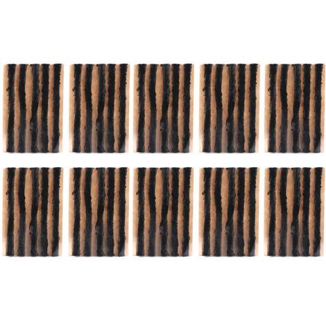 Kit de Réparation Pneus - 50 Bandes d'Étanchéité 100x6mm pour Pneus Tubeless - Outil Réparation Crevaison Voiture Moto (1/5)