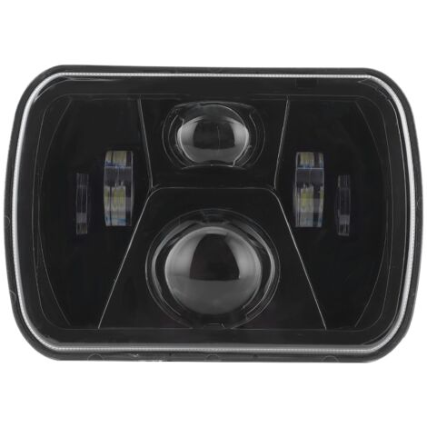 Projecteur LED carré 7 pouces haute luminosité pour Jeep Wrangler YJ 12‑24V (1/5)