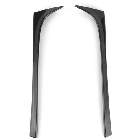 Aileron latéral arrière style fibre de carbone pour VW Golf 7 GTD R 2014‑2018 (2 pièces) (1/5)