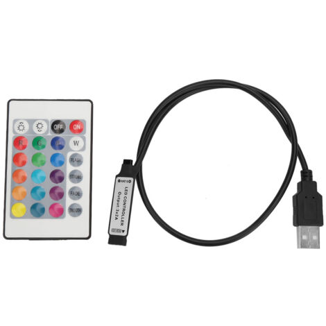 Bande LED RGB avec Télécommande Sans Fil (1/5)