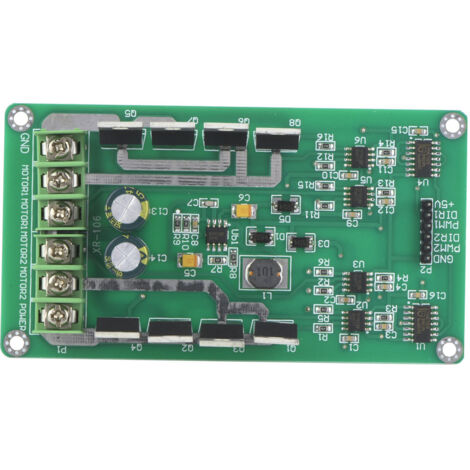 Pilote Moteur Double Puissant avec MOSFET IRF3205 - 3-36V, 30A Max, 10A Crête (1/5)