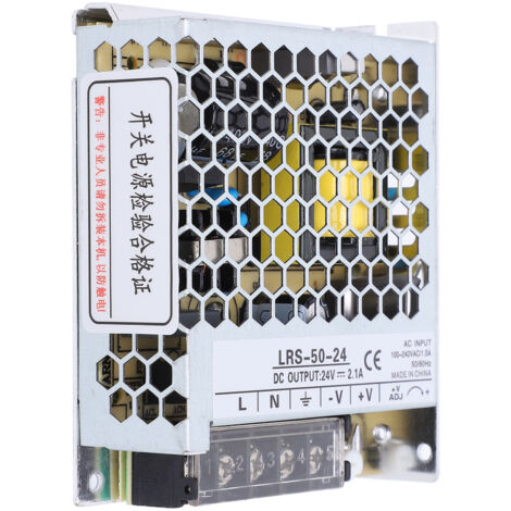 Alimentation à découpage LED 50W 24V DC réglable 85-264V AC