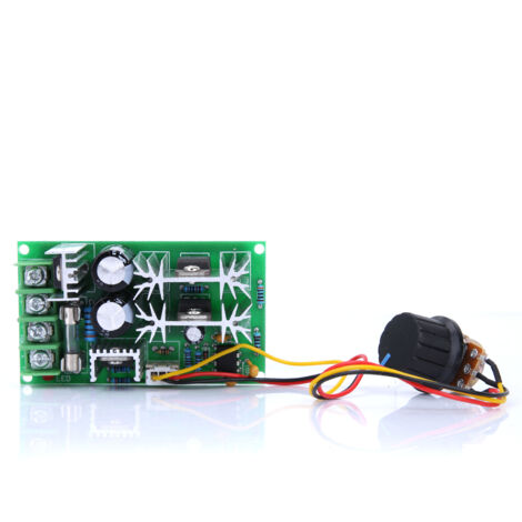 Régulateur de Vitesse Moteur PWM 20A - Plage 9-60V DC, Contrôleur Haute Puissance (1/5)