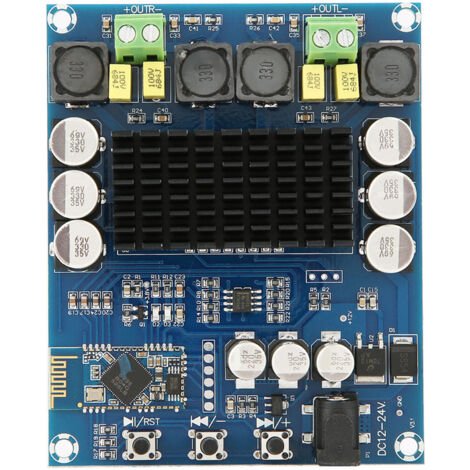 Amplificateur Audio Numérique Bluetooth TPA3116D2 - 2x120W Stéréo Haute Puissance