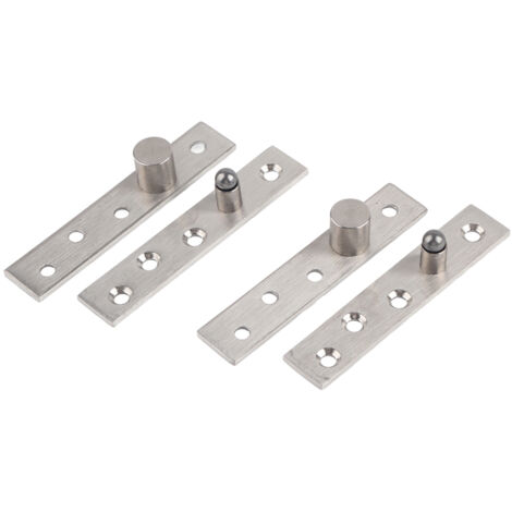 Charnière de Porte Pivotante en Acier Inoxydable 360° - 2 Pièces, Longueur 95 mm (1/5)