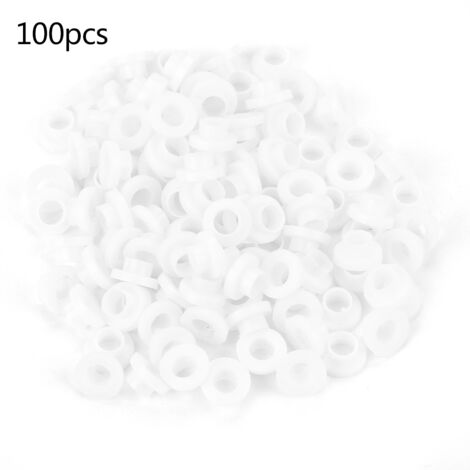 Rondelles d'isolation en plastique - Lot de 100 (TW-3) (1/5)